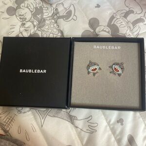 Baublerbar shark earrings